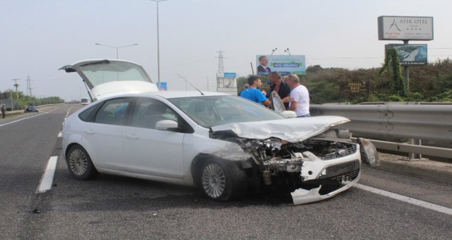 Ordu-Samsun Sınırında Kaza: 3 Yaralı