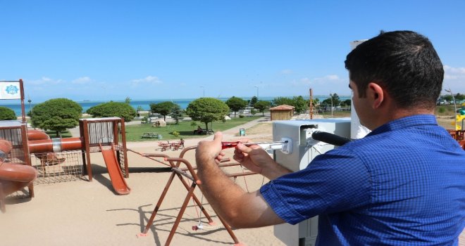 Konyada Çocuk Parklarında Güvenlik Kamerası Dönemi