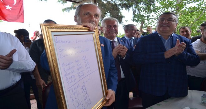 Muharrem İnceden Myk Sonrası İlk Açıklama