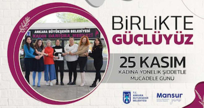 BÜYÜKŞEHİR'DEN 'KADINA KARŞI ŞİDDETLE MÜCADELEYE' DESTEK