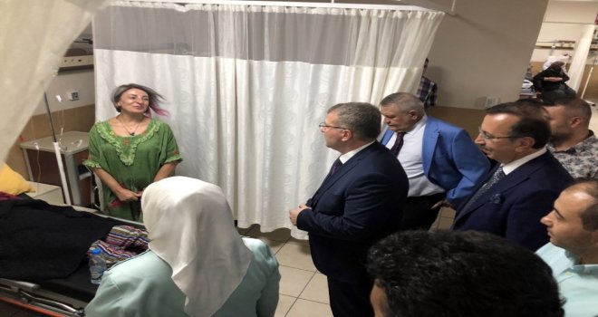 Sağlık Bakan Yardımcısı Halil Eldemir, Nevşehir Devlet Hastaneni Ziyaret Etti