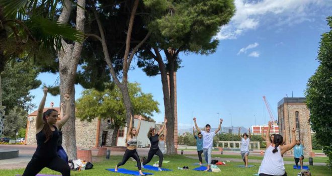 Büyükşehir’den yoga etkinliği