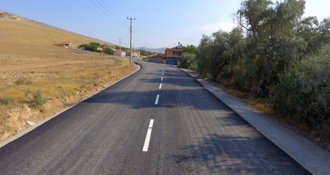 Şehir İçi Yol Yapım Çalışmaları Sürüyor