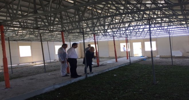 Kaymakam Dundar, Çalışmaları Denetledi