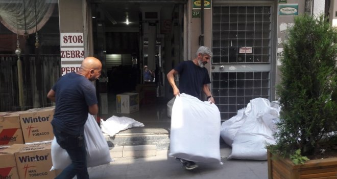 Gemlikte Kaçak Sigara Operasyonu