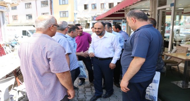 Beyşehirde Esnafla Sabah Buluşmaları