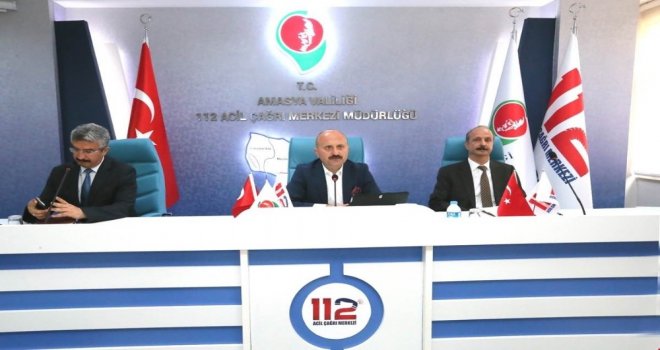 Vali Varoldan Muhtarlarla Toplantı