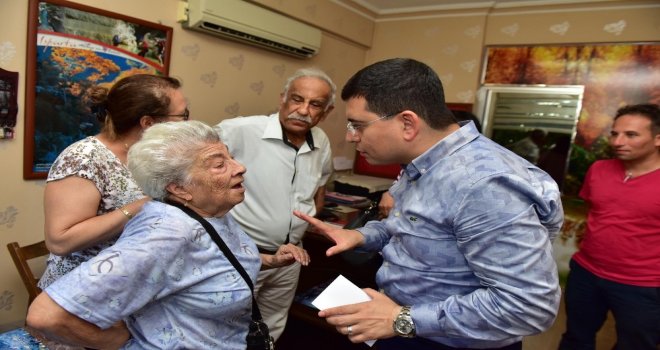 Tütüncü, Site Sorunlarını Dinledi