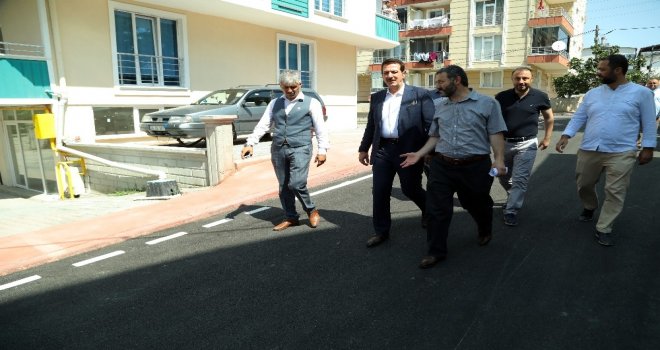 Başkan Tok, Yol Çalışmalarını Yerinde İnceledi