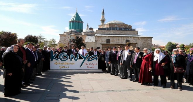 Şehit Aileleri Ve Gazilere Konyada Kültür Gezisi