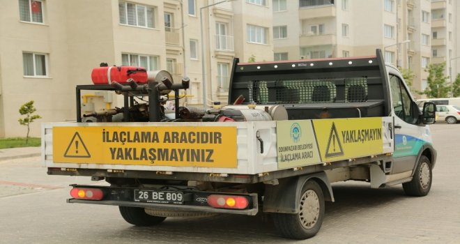 Odunpazarında İlaçlama Çalışmaları Devam Ediyor