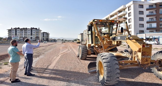 Başkan Altay Gazze Caddesindeki Çalışmaları İnceledi