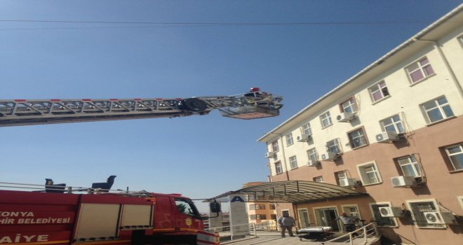 Kulu Devlet Hastanesinde Kurtarma Tatbikatı Yapıldı