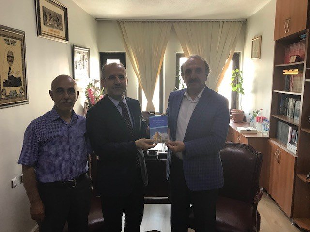 Başsavcı Halil İnaldan Er-Vaka Veda Ziyareti