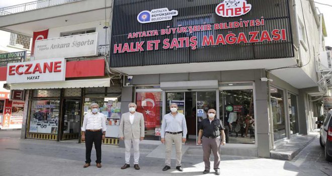 HALK ET'İN DÖRDÜNCÜ MAĞAZASI SERİK'TE HİZMETE GİRDİ