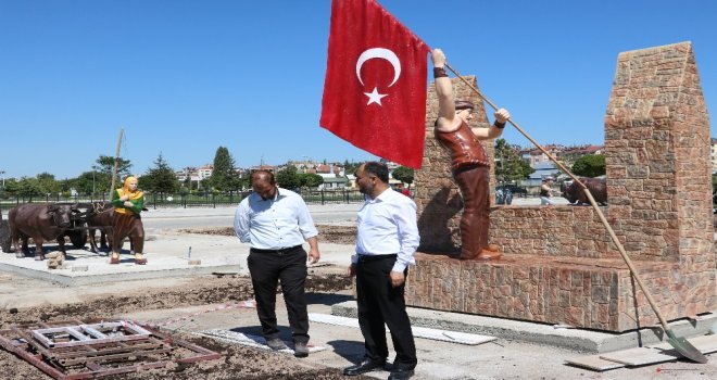 Beyşehirde Türk Büyüğü, Halk Ve Masal Kahramanları Parkı Tamamlanıyor