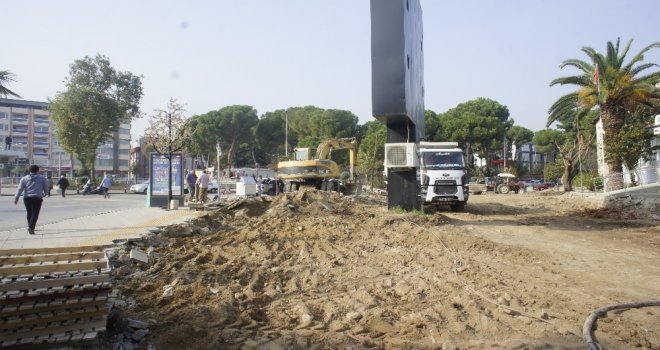 Alaşehir Belediyesinden Yol Genişletme Çalışması