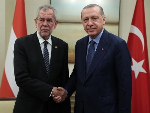 Cumhurbaşkanı Erdoğan, Avusturya Cumhurbaşkanı Alexander Van Der Bellen İle Görüştü