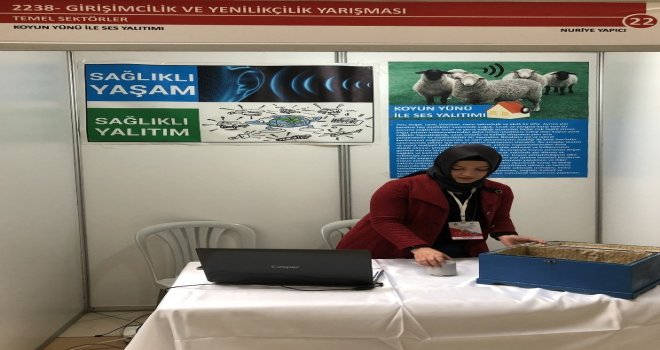 Koyun Yünü İle Ses Yalıtımı Projesine Tübitaktan Ödül