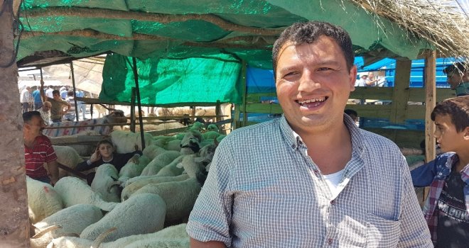 Vezirköprüde Kurban Pazarında Yüzler Gülüyor