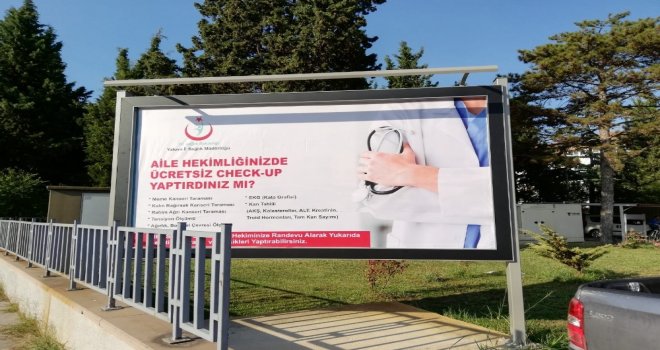 Yalovada Ücretsiz Check-Up Hizmeti Başladı