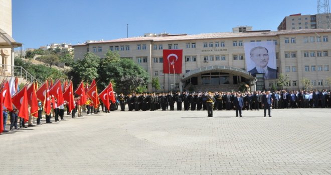 Şırnakta 30 Ağustos Zafer Bayramı Kutlandı