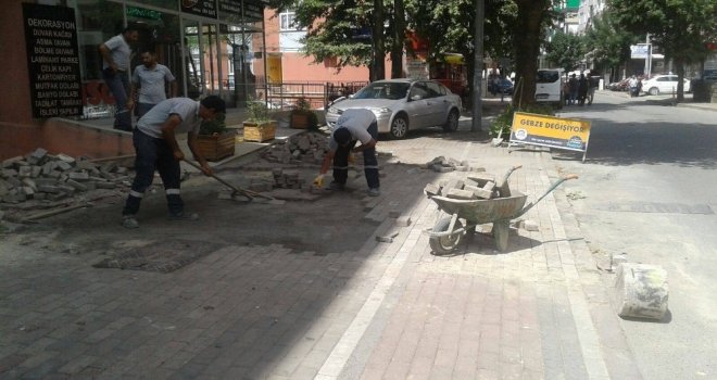 Fen İşlerinden Hafta Sonu Yoğun Mesai