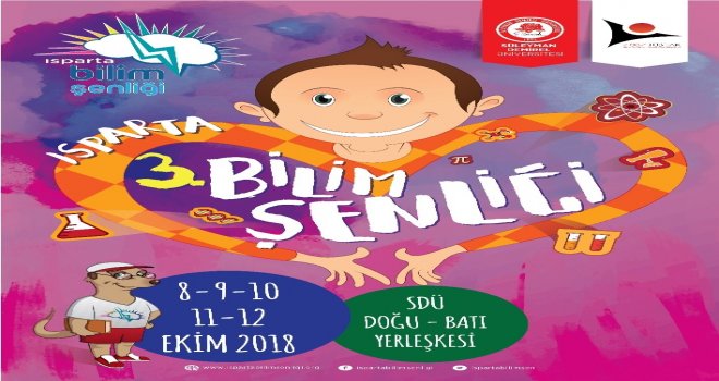 Sdü 3.bilim Şenliği Başlıyor