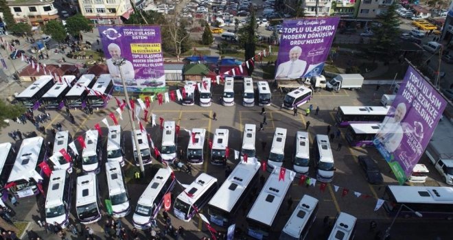 Orduda Kırsal Kesime Toplu Taşıma