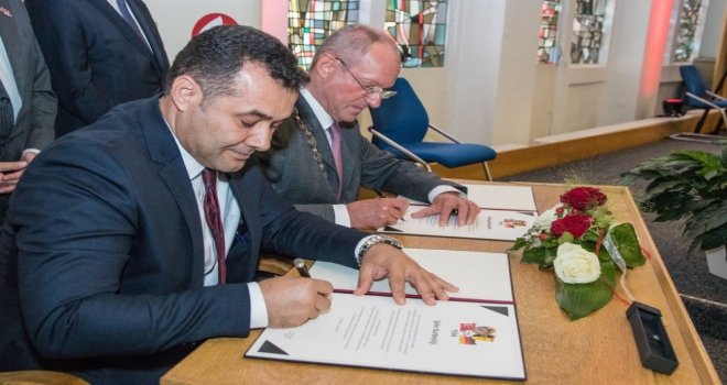 Alanya Ve Gladbeck Kardeşliğinin 25. Yılını Kutladı