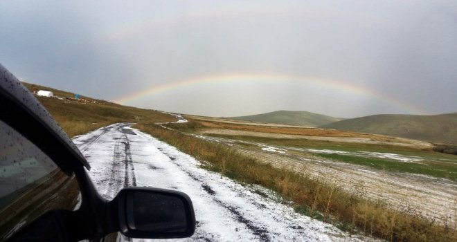 Dolu, Ardahanı Beyaza Bürüdü