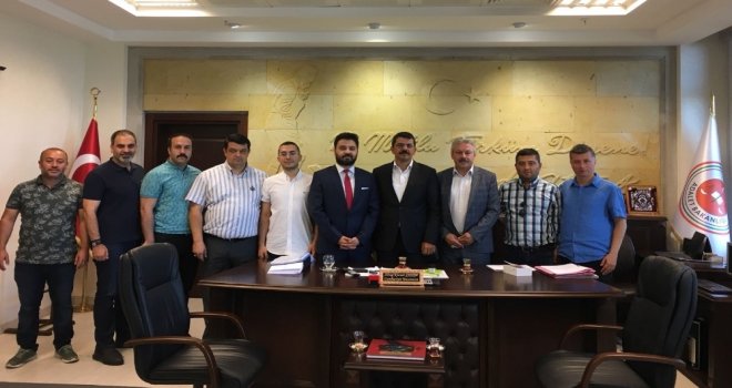 Nevşehir Belediyespor Yönetimi Başsavcı Şahini Ziyaret Etti