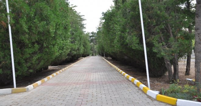 Zilede Mezarlıklarda Temizlik Çalışması