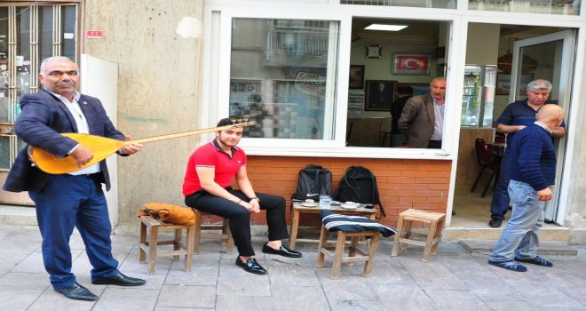 (Özel) Aşık Muhtar Adayı Bağlamasıyla Destek Turunda