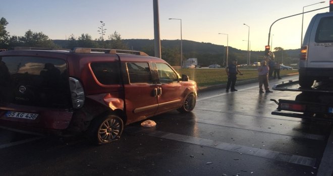 Samsunda Trafik Kazası: 3 Yaralı