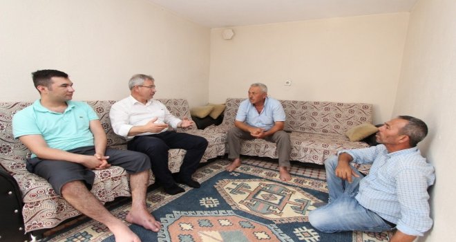 Başkan Yaralıdan Kuzey Irak Gazisine Ziyaret