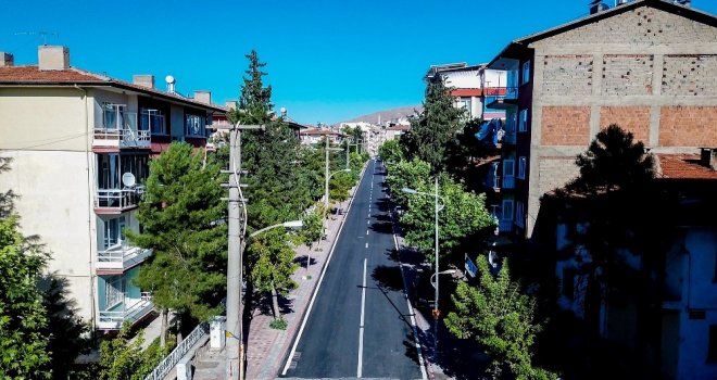 Malatyada 4 Caddenin Asfaltı Yenilendi