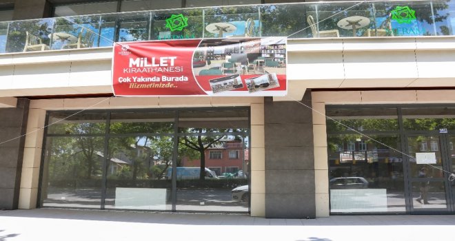 Meramda “Millet Kıraathanesi” Açılacak