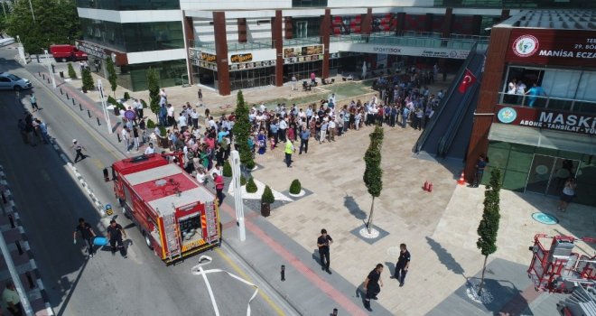 Maskiden Olası Yangına Karşı Tatbikat