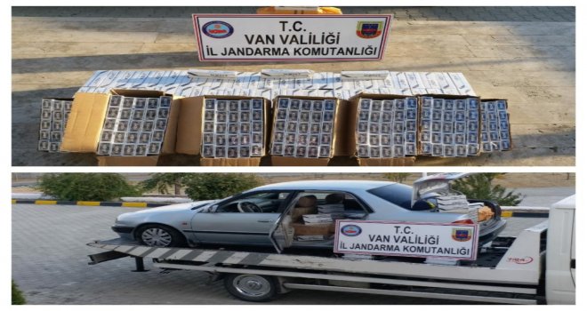 Dur İhtarına Uymayan Otomobilden 6 Bin Paket Kaçak Sigara Çıktı