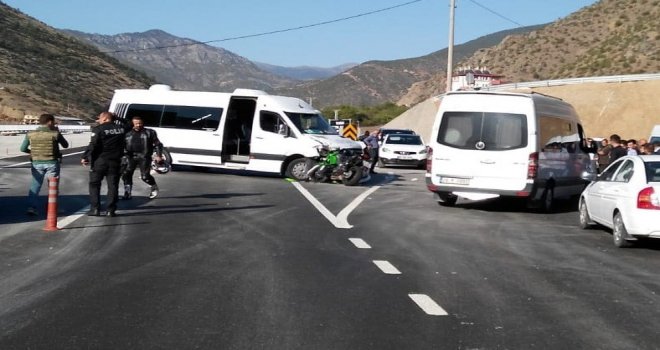 Gümüşhanede Trafik Kazası: 1 Yaralı