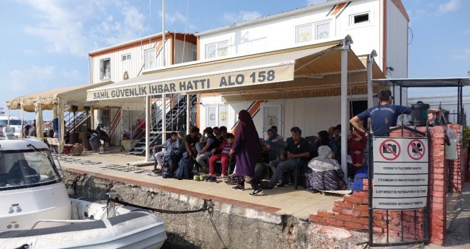 Çanakkalede 42 Mülteci Yakalandı
