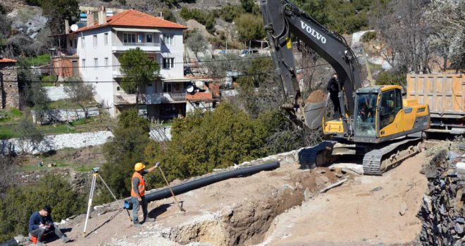 Kavaklıdere'de Parsel Bağlantılarına Başlandı