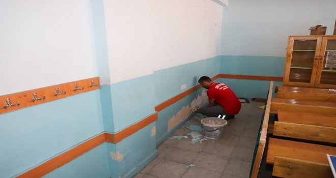 Turgutluda Yaz Tatilinde Okullarda Tadilat