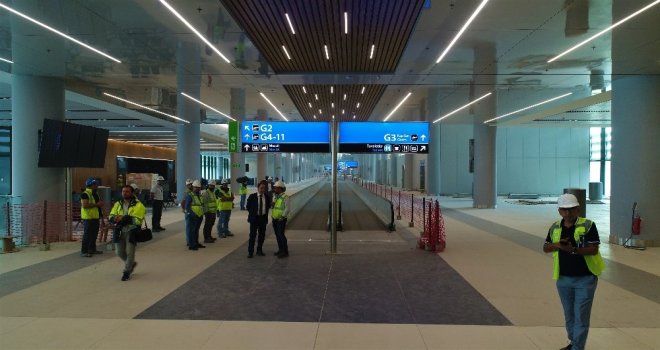 (Özel) Açılmasına 46 Gün Kala İstanbul Yeni Havalimanı Havadan Görüntülendi