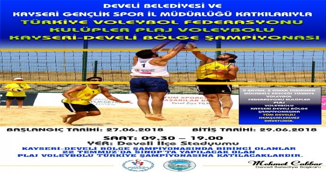 Plajı Olmayan İlçede ‘Plaj Voleybolu Turnuvası Düzenlenecek