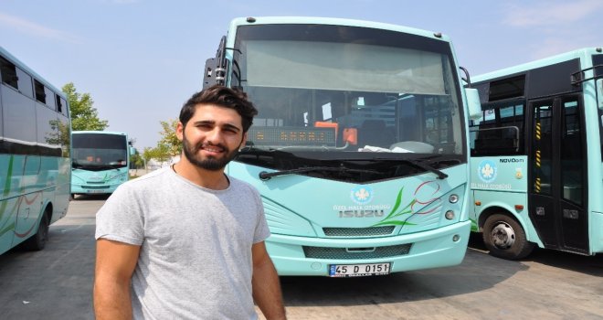 Otobüste Çantasını Unuttu, Şoförü Darp Etti