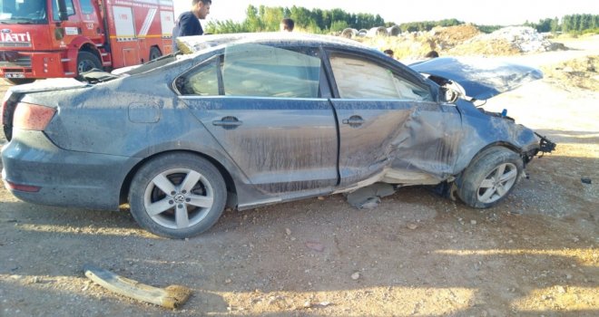 Kahramanmaraşta Trafik Kazası: 4 Yaralı