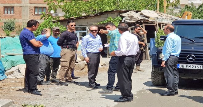 Başkan Vekili Epcim Park Çalışmalarını Denetledi