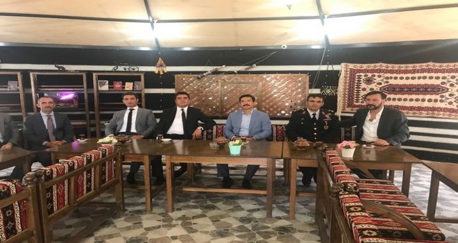 Gürpınarda Bayramlaşma Töreni